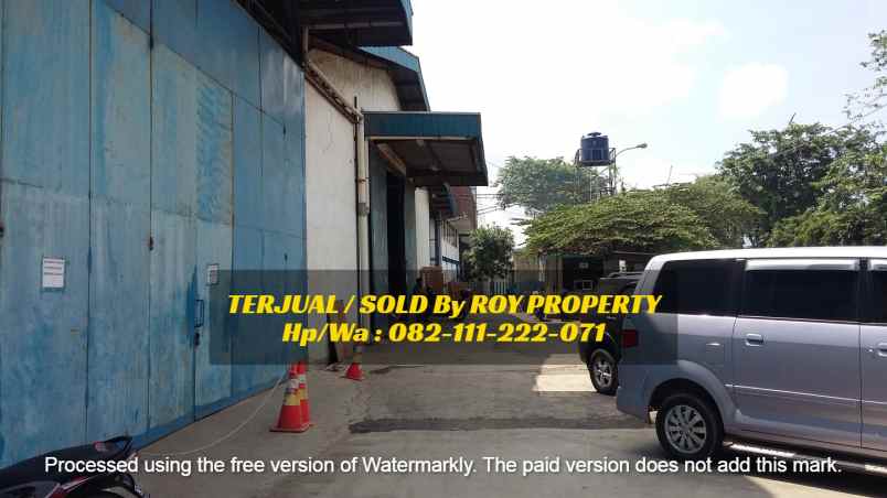 dijual ruko gudang kantor jl rawa bulak pulo gadung