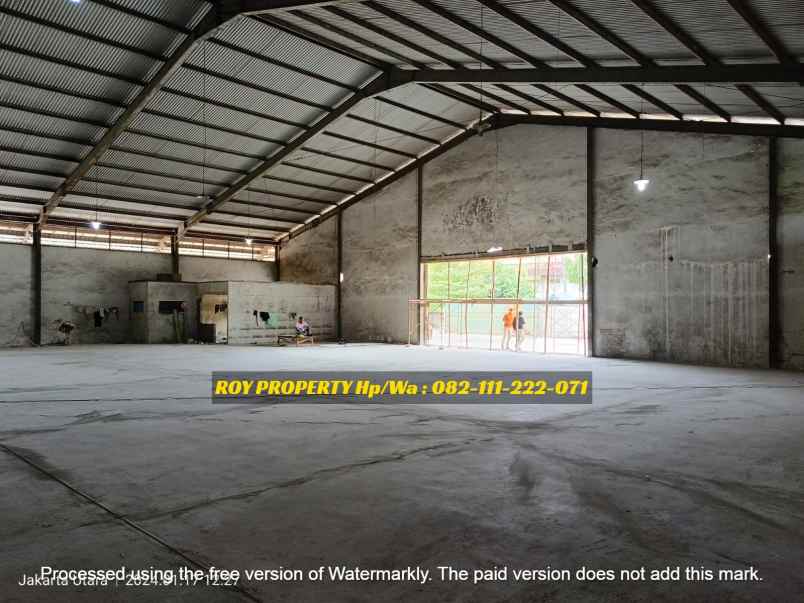 dijual ruko gudang kantor jl raya cakung cilincing
