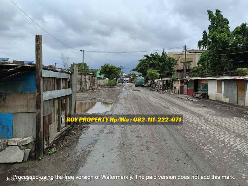 dijual ruko gudang kantor jl raya cakung cilincing