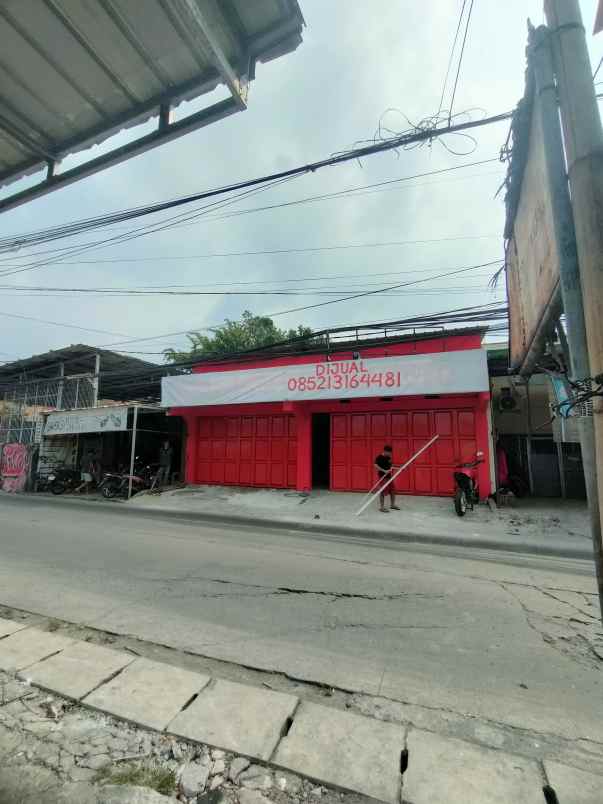 dijual ruko gudang kantor jl raya kaliabang tengah