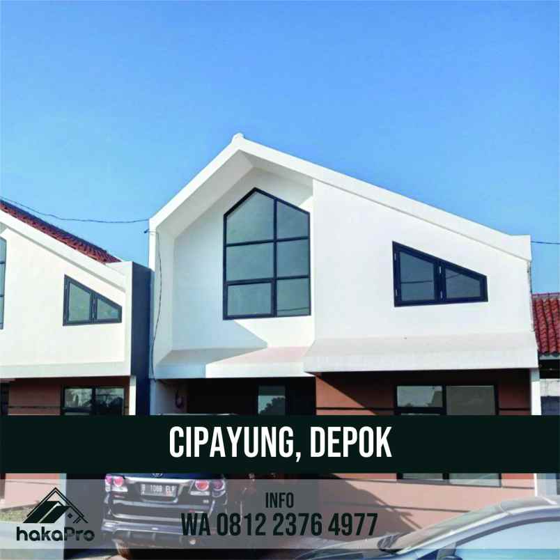 dijual rumah cipayung depok