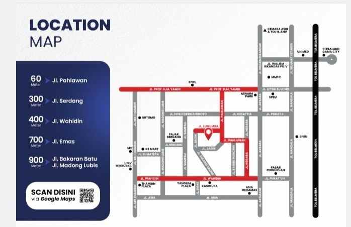 dijual rumah jalan lumumba pahlawan