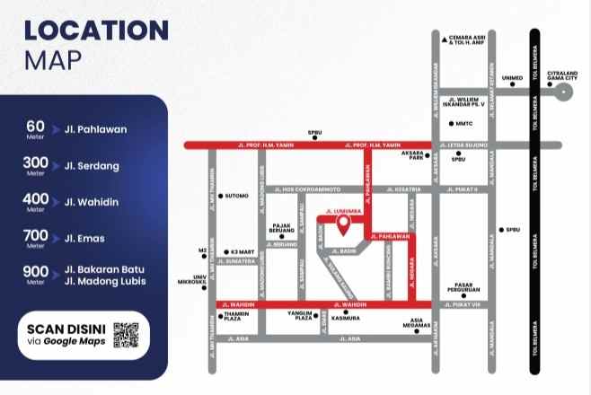 dijual rumah jalan lumumba pahlawan