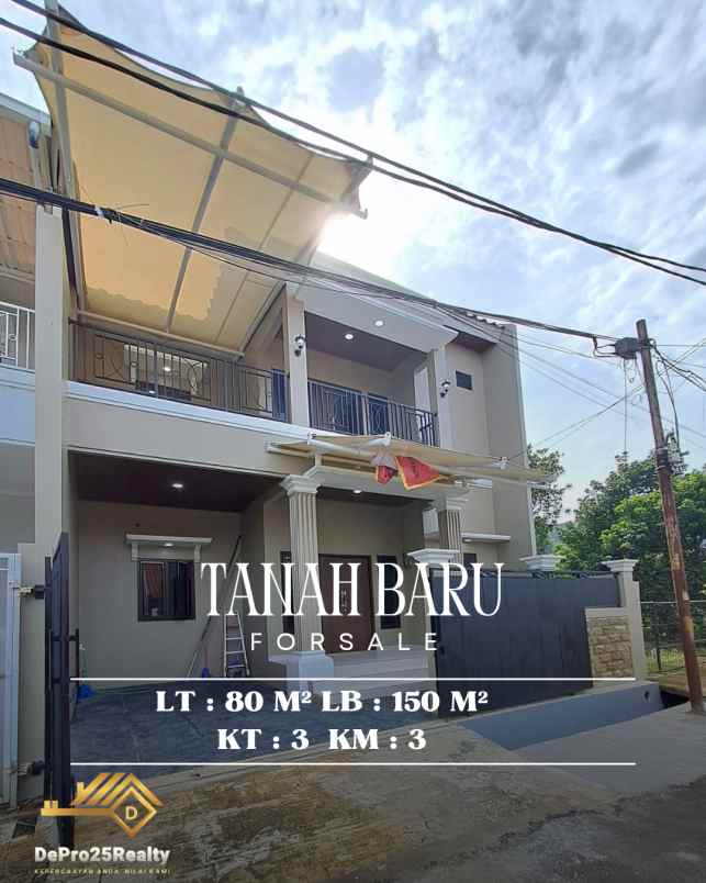 dijual rumah jalan raden sanim tanah