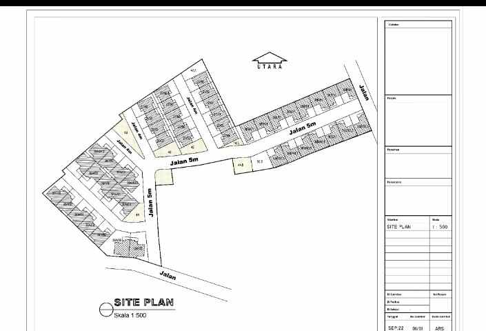 dijual rumah jl pondok serut pondok
