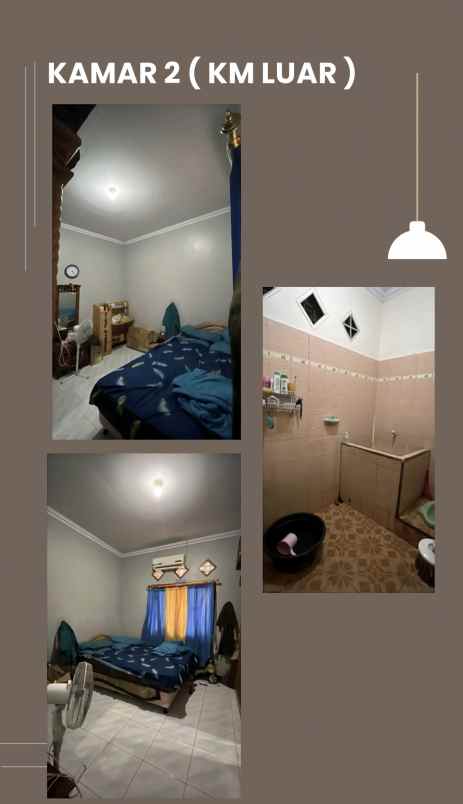 dijual rumah jl waru gedong pasar rebo