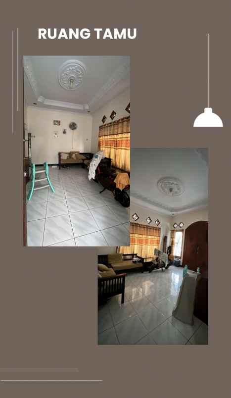 dijual rumah jl waru gedong pasar rebo