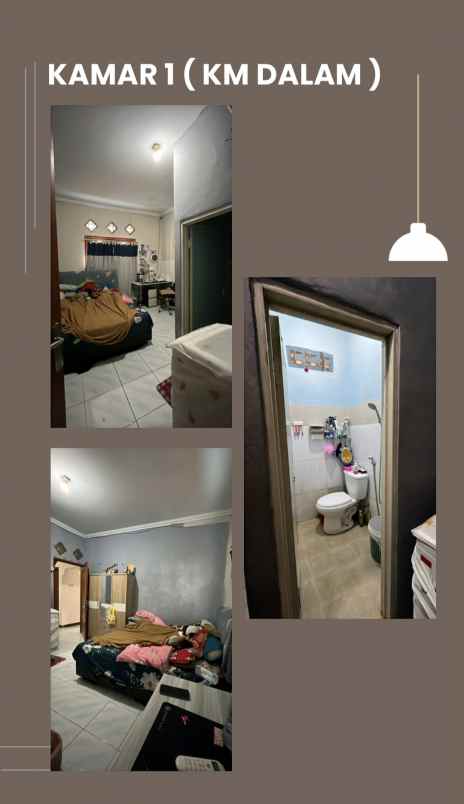 dijual rumah jl waru gedong pasar rebo