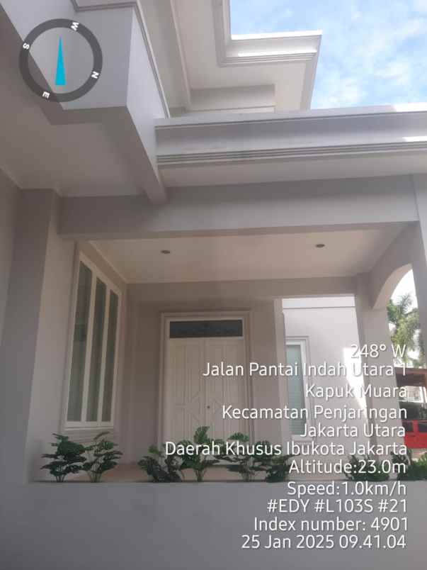 dijual rumah pantai indah kapuk jakarta utara