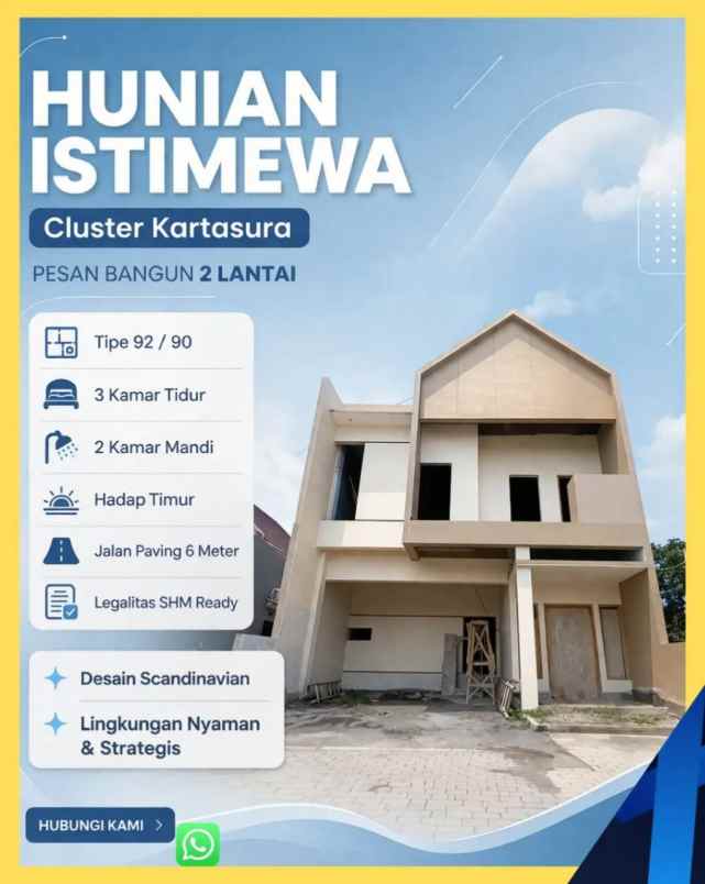 dijual rumah soditan