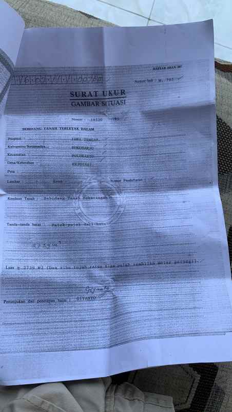 dijual tanah dijual tanah di jl dukuh