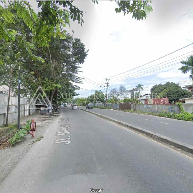 dijual tanah jalan medan binjai km 16 5