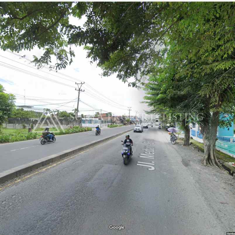 dijual tanah jalan medan binjai km 16 5