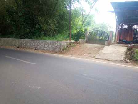 dijual tanah jalan raya rende cikalong