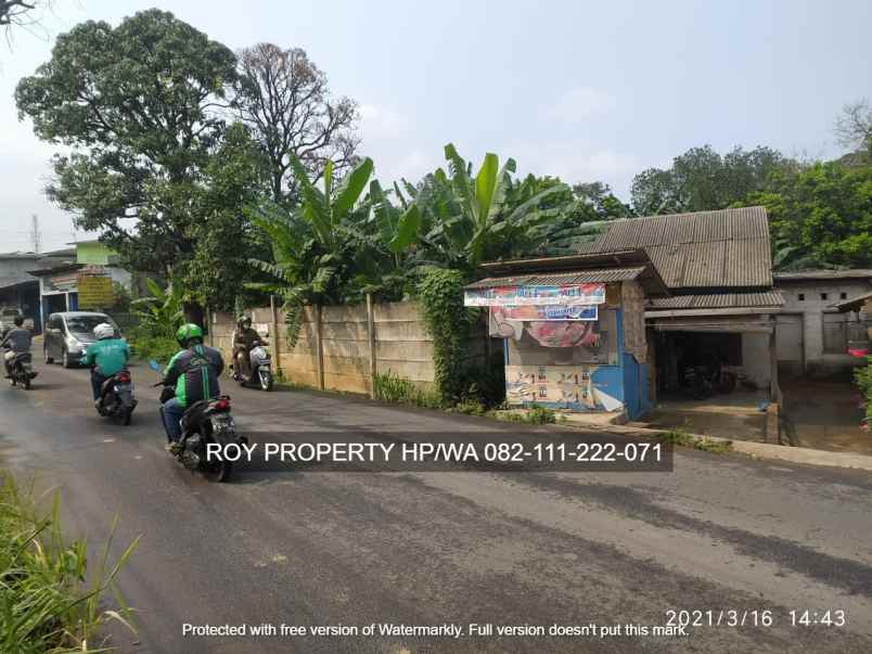 dijual tanah jl cikunir raya blok rawa