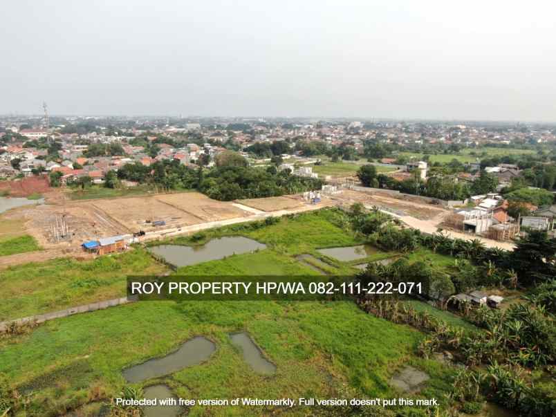 dijual tanah jl cikunir raya blok rawa