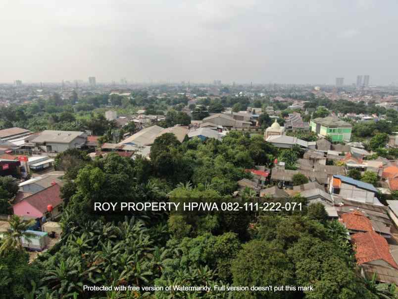 dijual tanah jl cikunir raya blok rawa