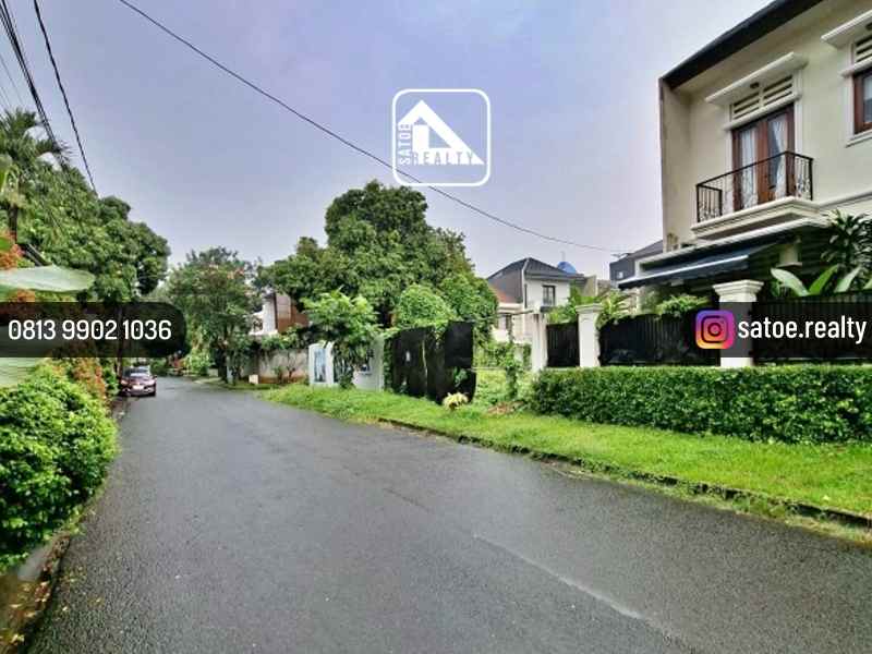 dijual tanah jl gedung hijau pondok