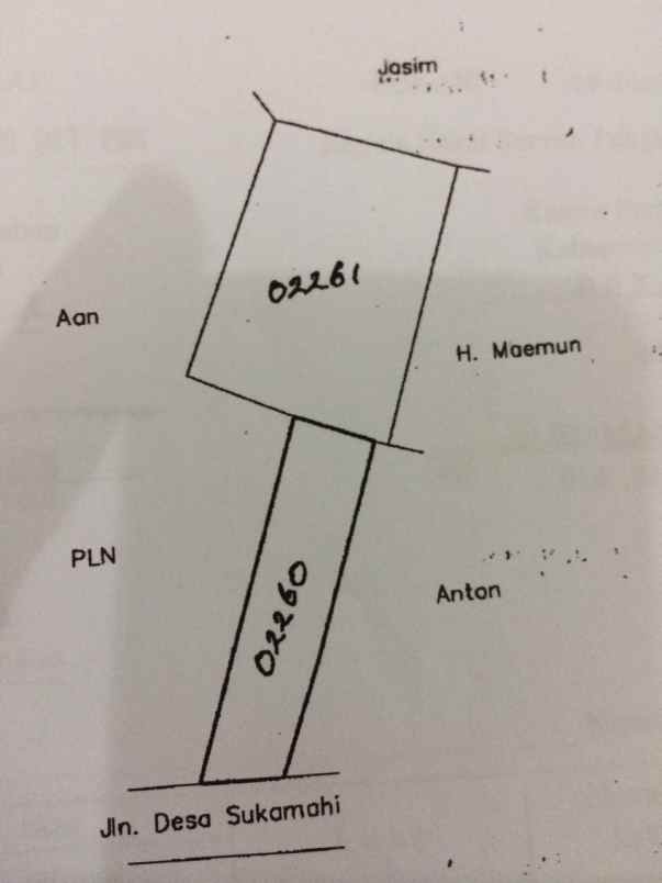 dijual tanah jl sukamahi cikarang bekasi