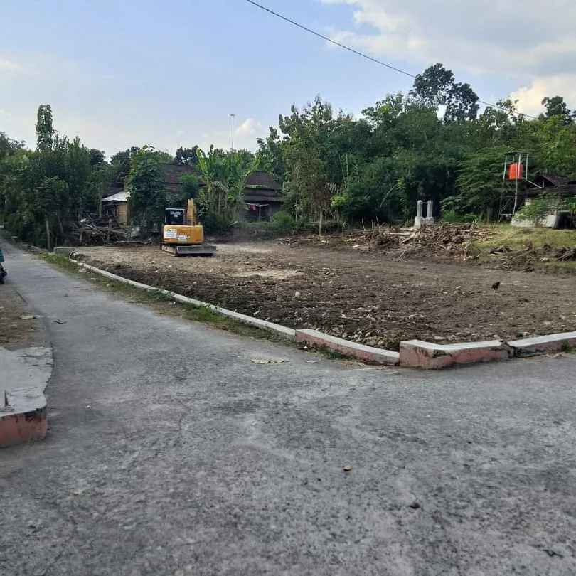 dijual tanah kavling murah di gondang sragen