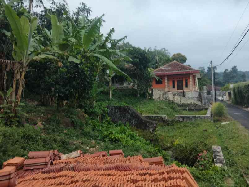 dijual tanah pinggir jl desa di cilimus