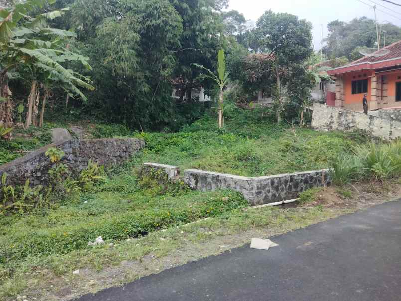 dijual tanah pinggir jl desa di cilimus