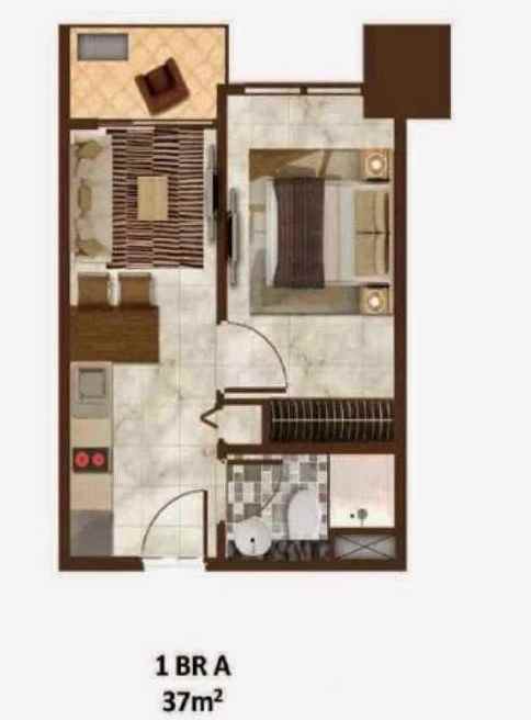 disewakan apartemen apartemen sedayu city suites