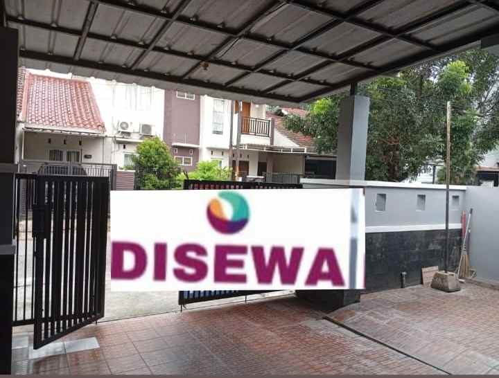 disewakan rumah perumahan pondok pekayon indah