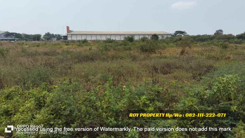 disewakan tanah jl marunda makmur