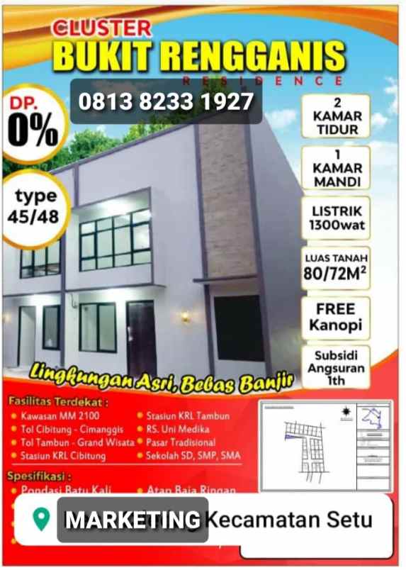 dp nol hanya 3 juta dekat mm2100 di bekasi