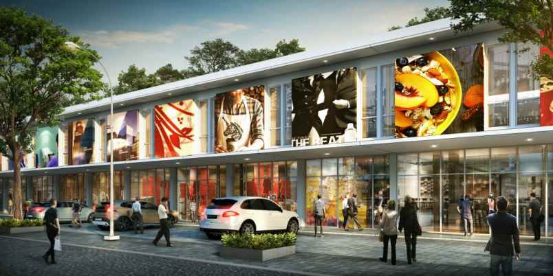 komersial jalan raya serang exit