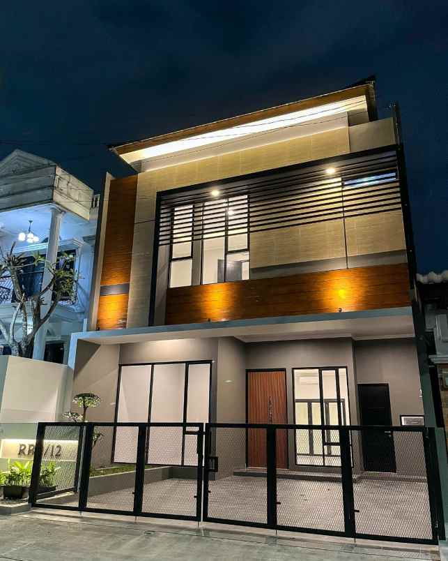 rumah baru 2 lantai siap huni dalam cluster graha raya