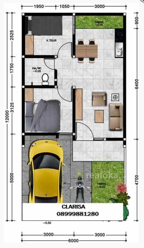 rumah jalan raya serang exit