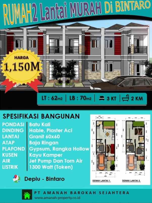 rumah jl deplu pesanggrahan