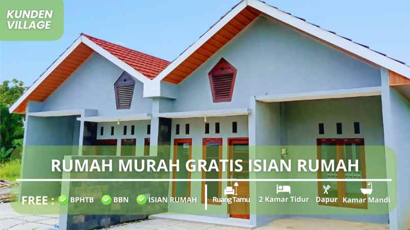rumah murah gratis isian rumah