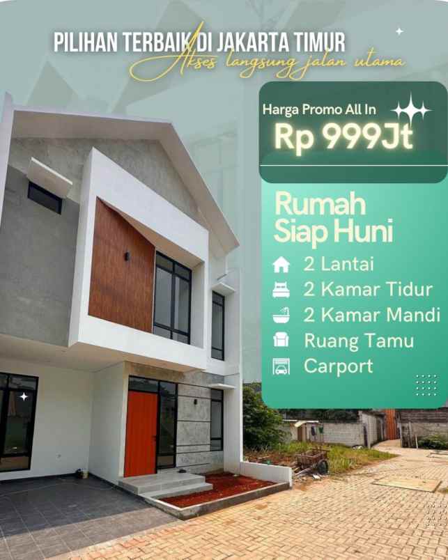 rumah siap huni cilangkap jakarta timur