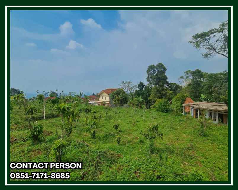 tanah bandung murah pangalengan view indah