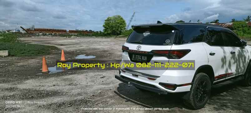 tanah jl akses marunda