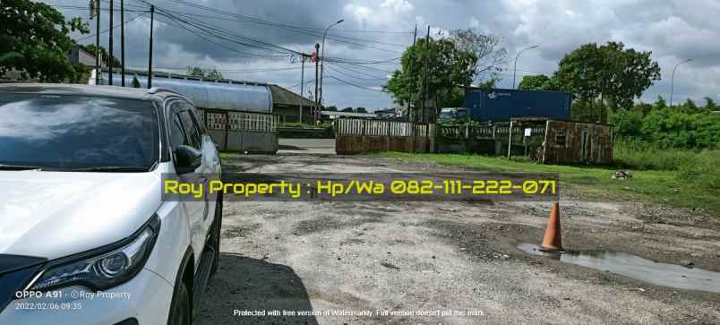 tanah jl akses marunda