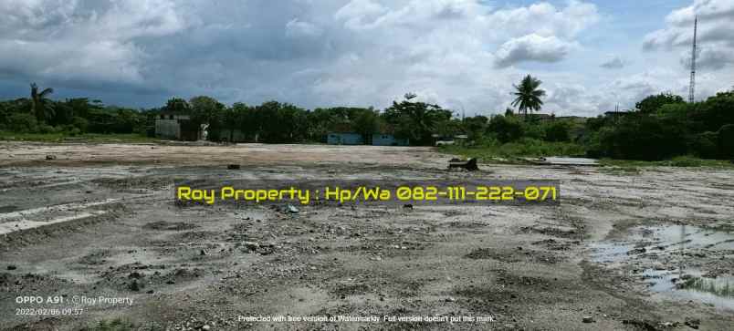 tanah jl akses marunda