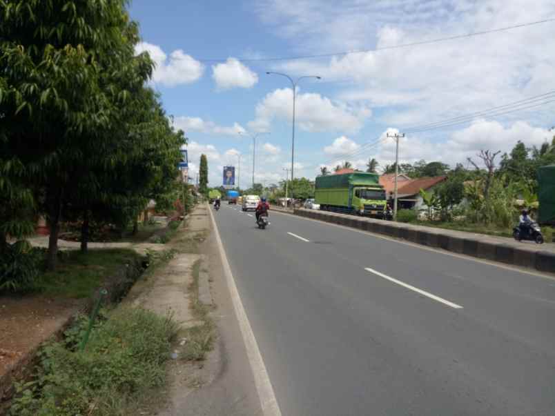 tanah jl lintas sumatera natar