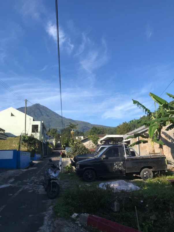 tanah strategis 152m view gunung lawu tawangmangu