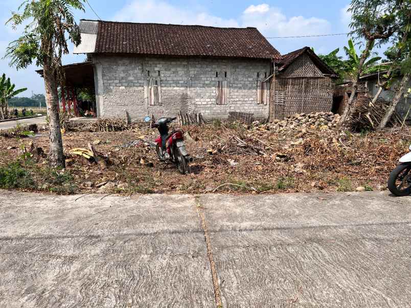 tanah super datar kedawung sragen