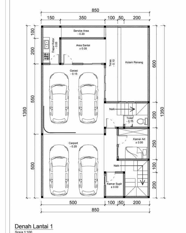 townhouse at kebagusan lt 121 kolam renang pribadi