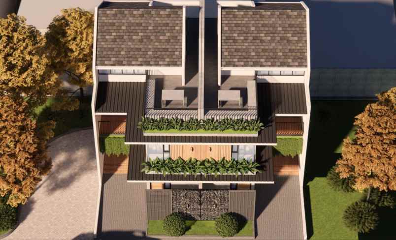 villa kost strategis dekat kampus