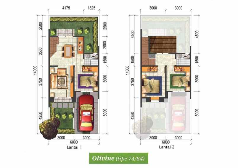 wartwawangsa residence perumahan di cibinong tanpa dp