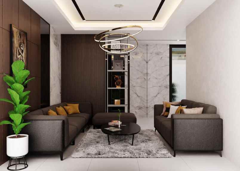 2 lantai rumah idaman mewah di komplek pemda pekanbaru