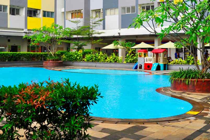 apartemen murah sentra timur furnish baru jual cepat