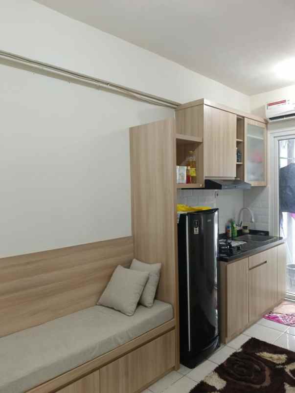 apartment green pramuka city 2br dijual bangunan bagus