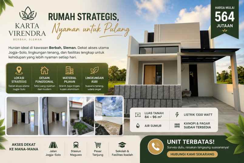 bangun pagi dengan pemandangan yang menenangkan